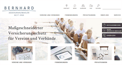 Desktop Screenshot of bernhard-assekuranz.com
